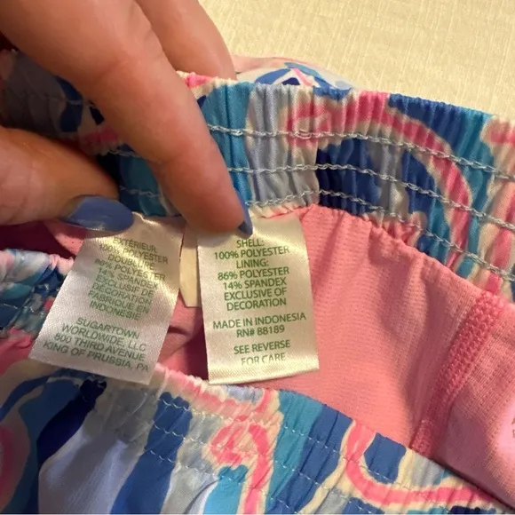Lilly Pulitzer Reel Nauti Ocean Trail Shorts