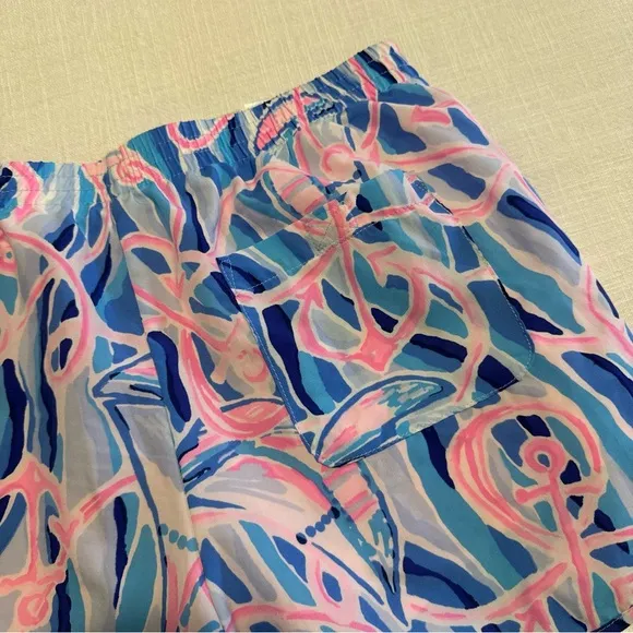 Lilly Pulitzer Reel Nauti Ocean Trail Shorts