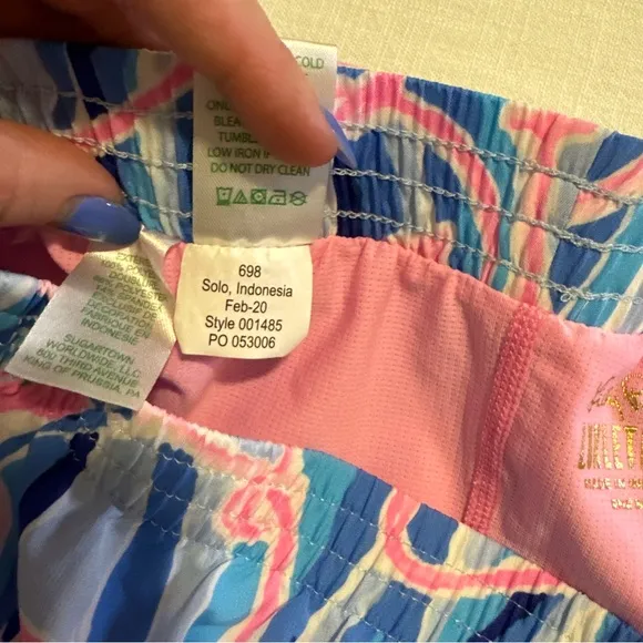 Lilly Pulitzer Reel Nauti Ocean Trail Shorts