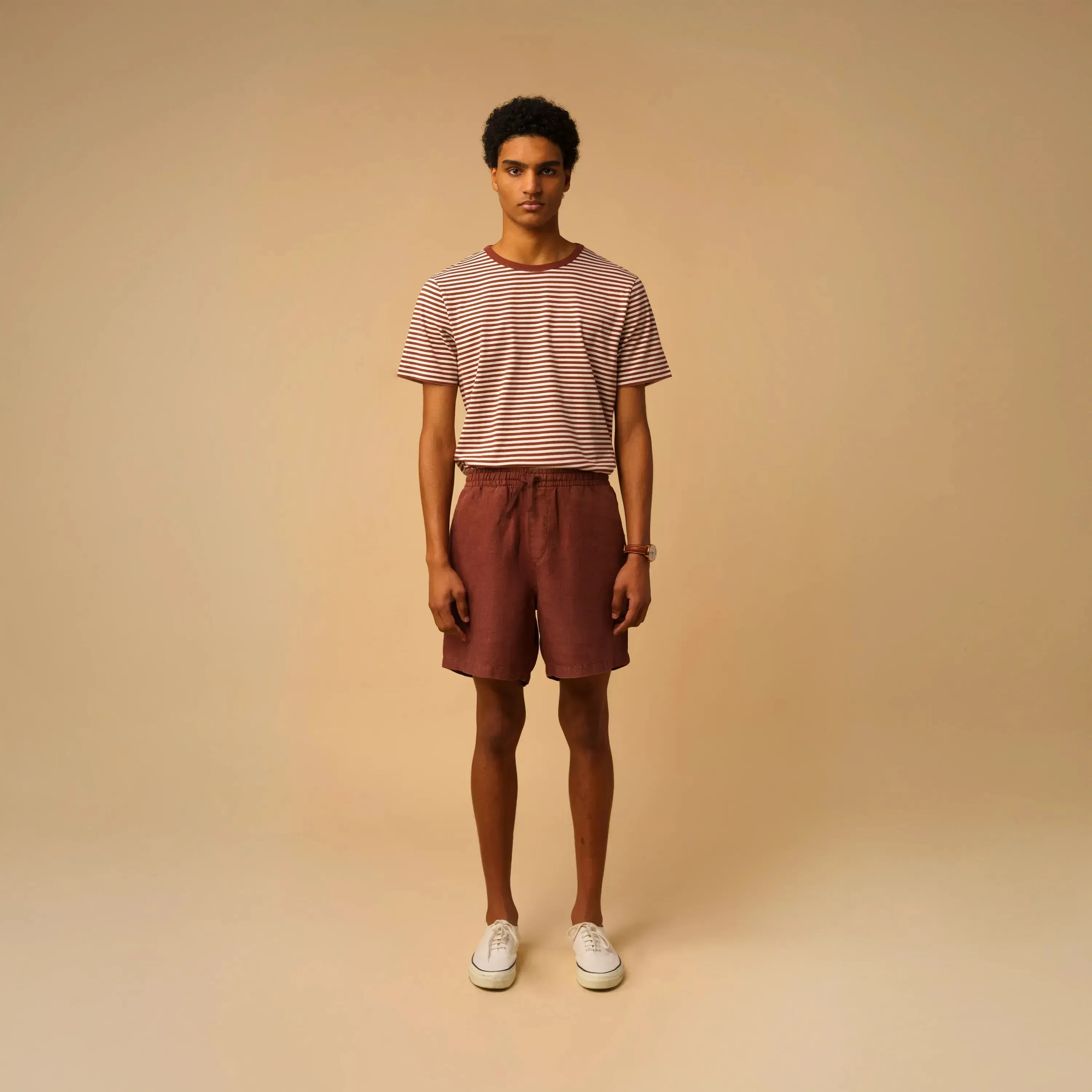 LINEN SHORTS