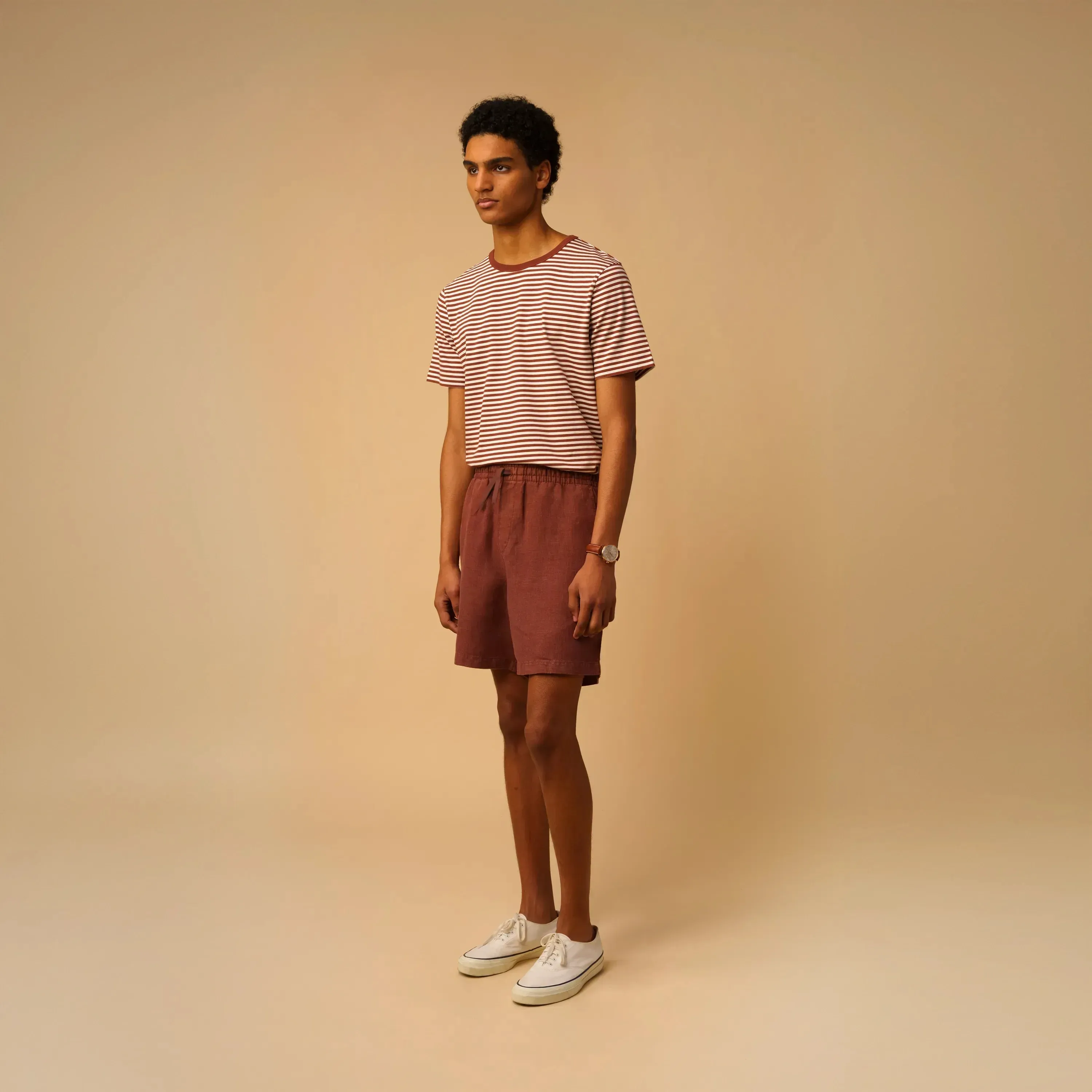LINEN SHORTS