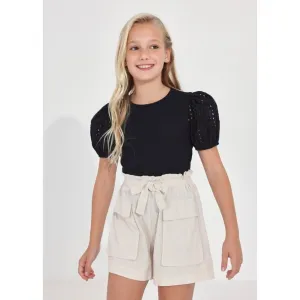 Linen Tween Shorts