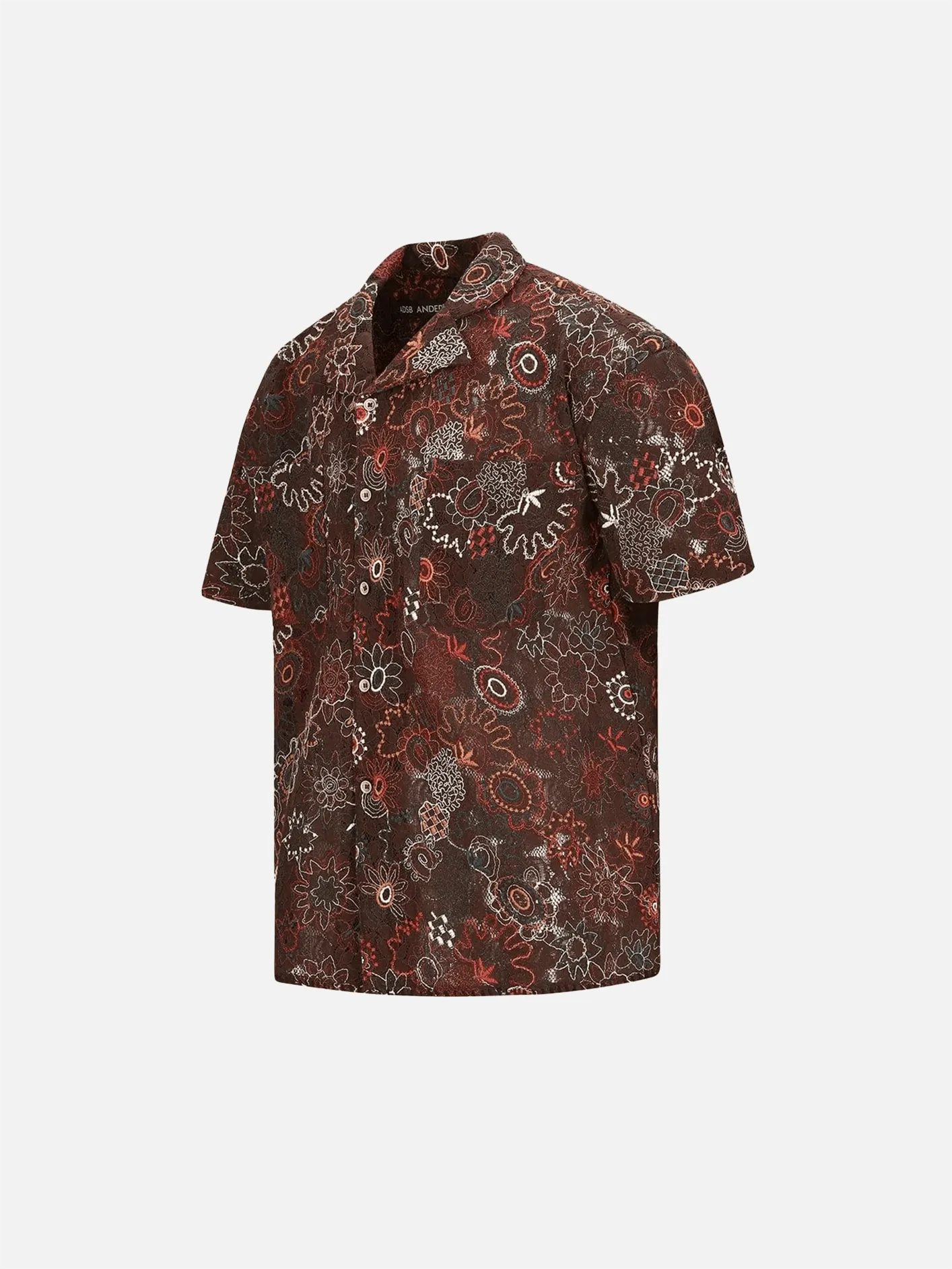 Linus Jacquard Shirts - Brown