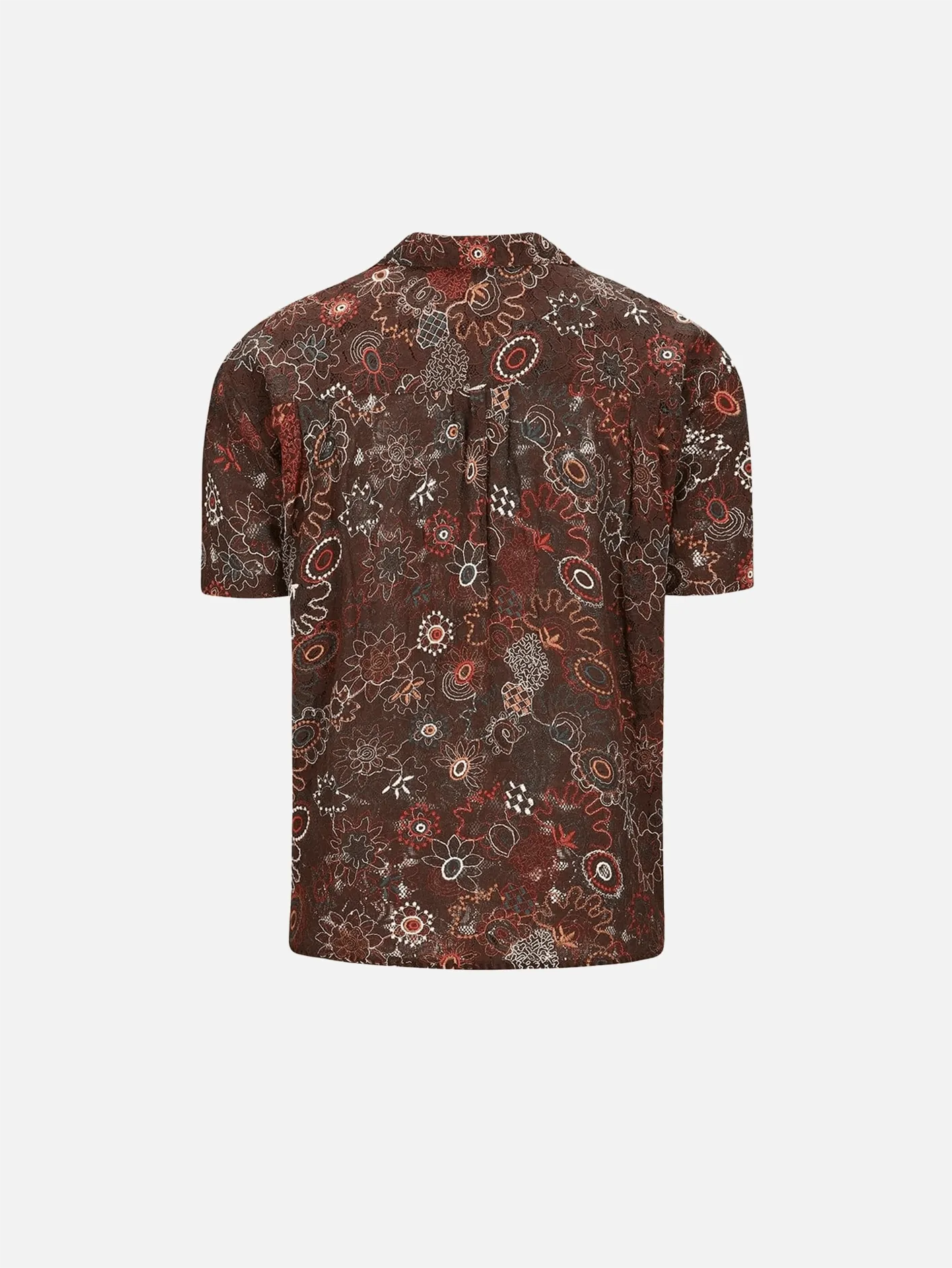 Linus Jacquard Shirts - Brown