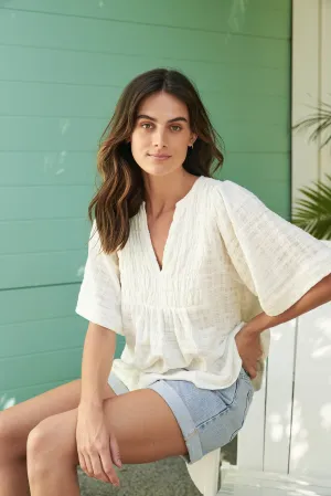 Little Lies Tulum Top (Cream)