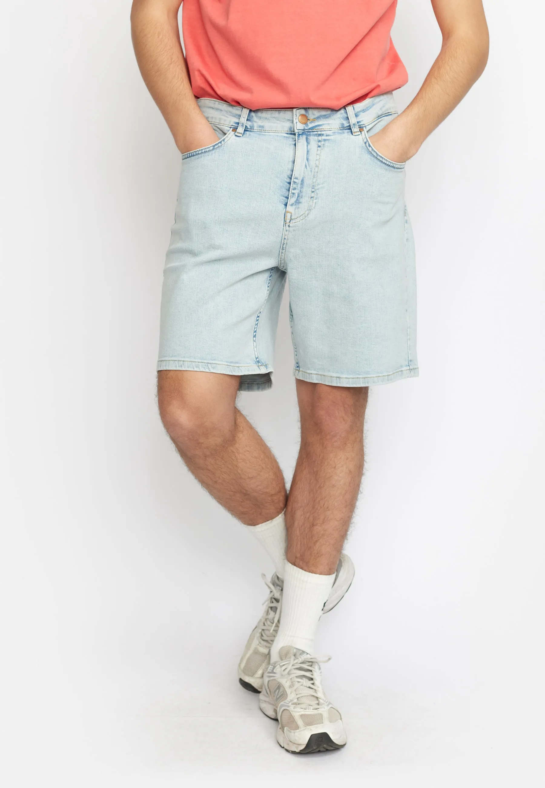 Loose-fit Denim Shorts / 5440 - Blue