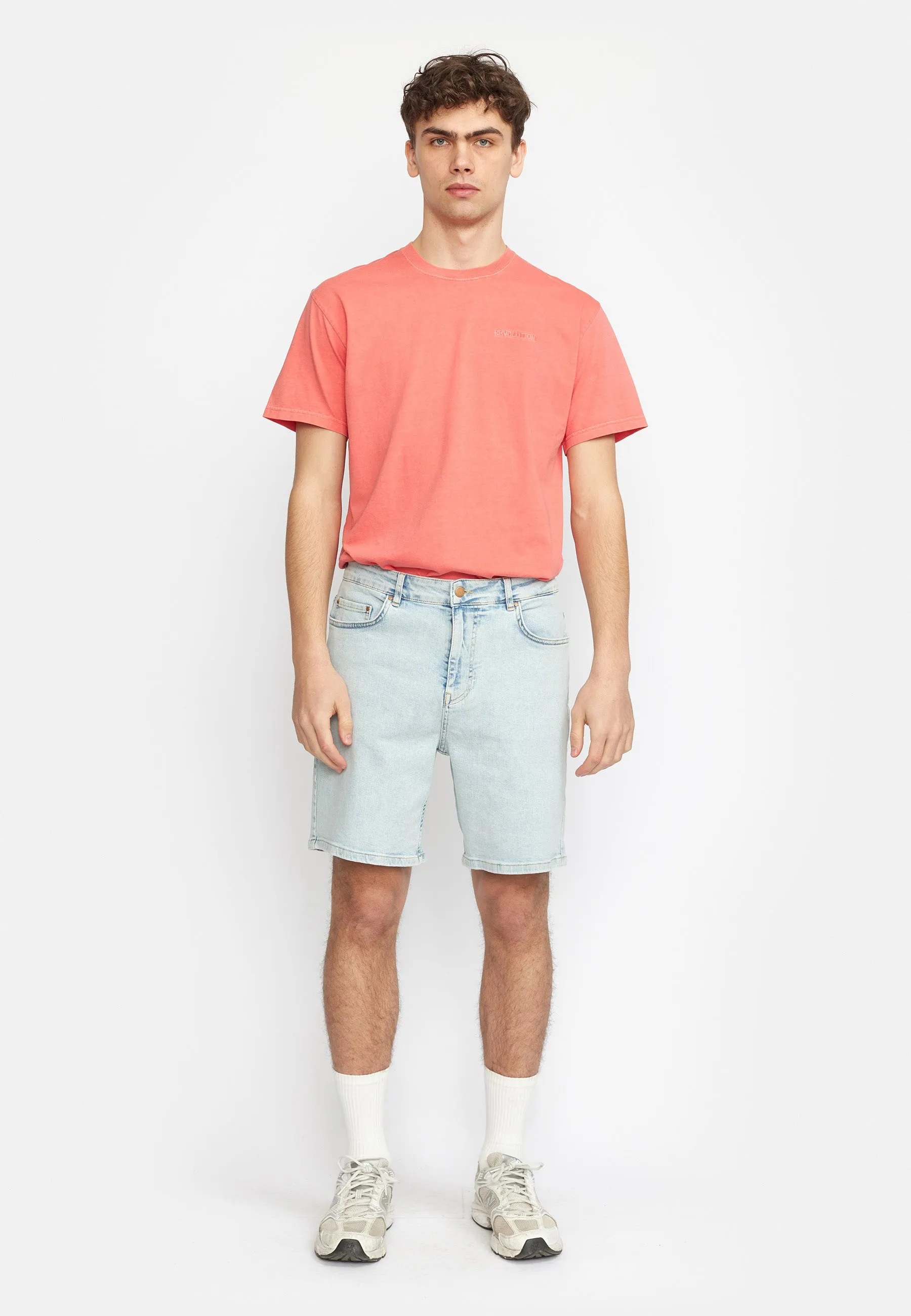 Loose-fit Denim Shorts / 5440 - Blue