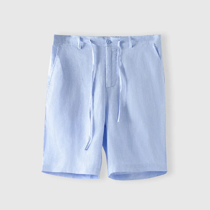 Lorenzo Vitali Lagoon Linen Shorts