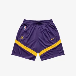 Los Angeles Lakers Icon 8" Practice Shorts - Purple