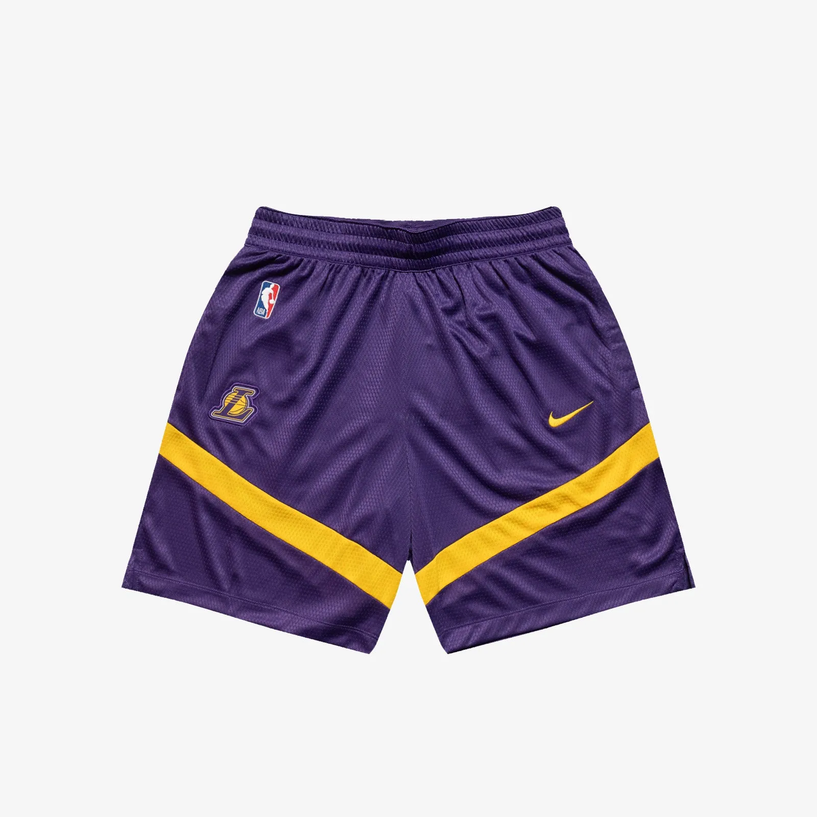 Los Angeles Lakers Icon 8" Practice Shorts - Purple