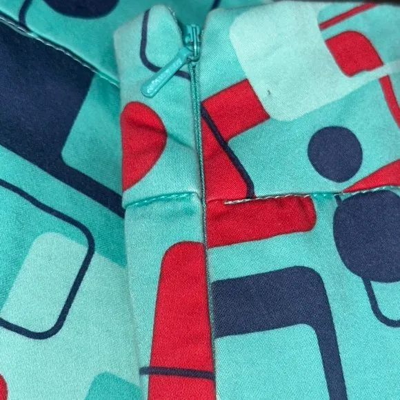 Loudmouth Ladies Golf Skort‎ 8 Track Print Size 6