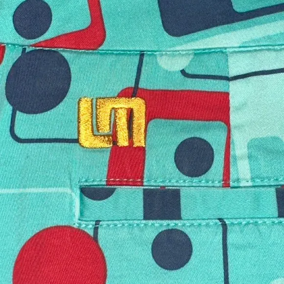 Loudmouth Ladies Golf Skort‎ 8 Track Print Size 6