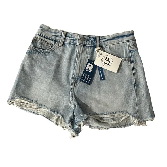 Lover’s   Friends Jack High Waisted Cut Off Denium Jean Shorts