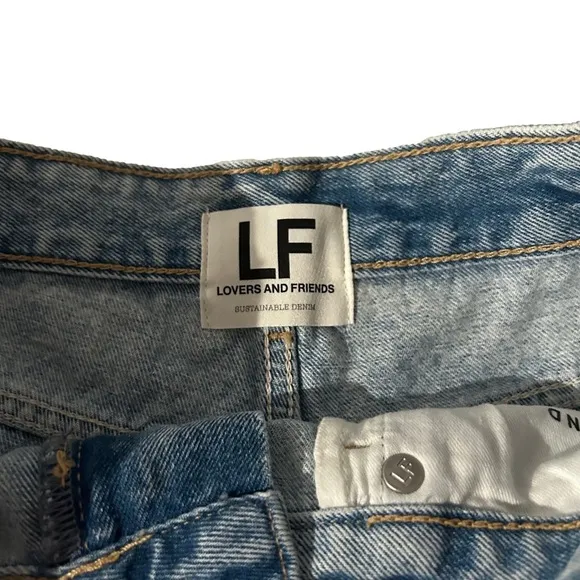 Lover’s   Friends Jack High Waisted Cut Off Denium Jean Shorts