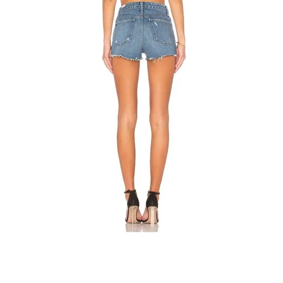 Lover’s   Friends Jack High Waisted Cut Off Denium Jean Shorts
