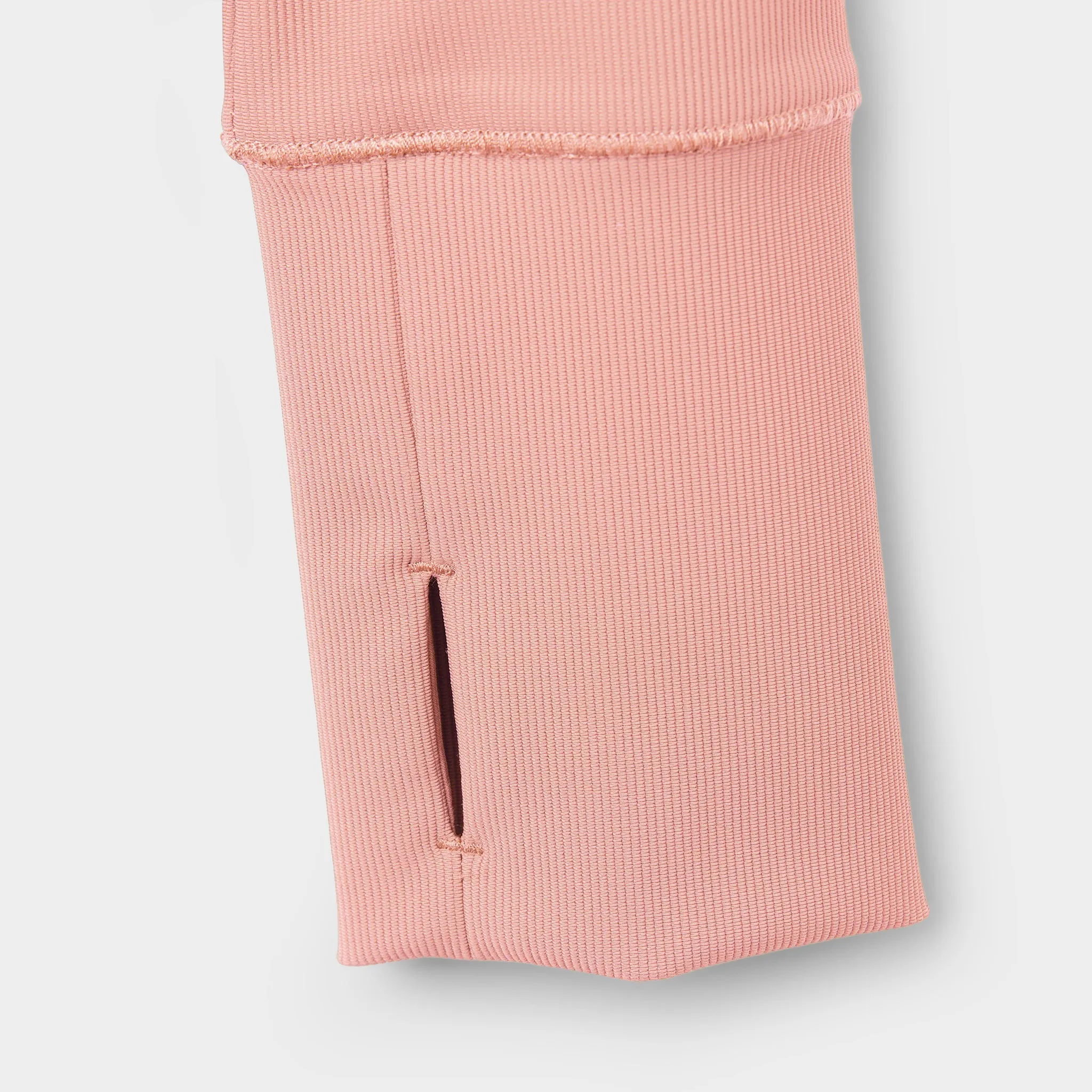 LS Fitted Rib Crewneck