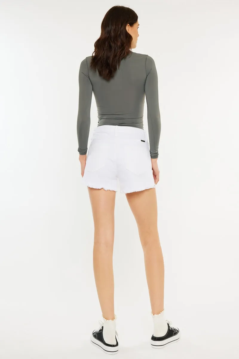 Lucetta Ultra High Rise Mom Shorts