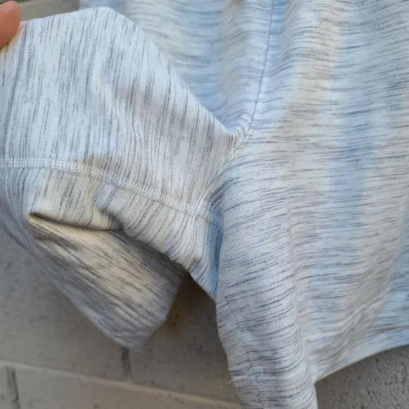 Lululemon | Hello Sunday Short Heathered Space Dyed Mod White Size 6