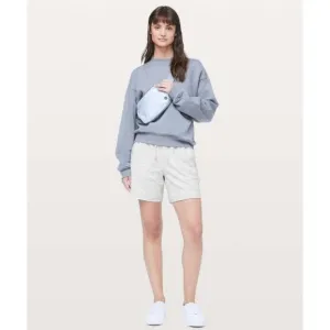 Lululemon | Hello Sunday Short Heathered Space Dyed Mod White Size 6