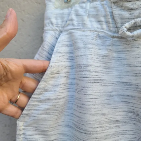 Lululemon | Hello Sunday Short Heathered Space Dyed Mod White Size 6