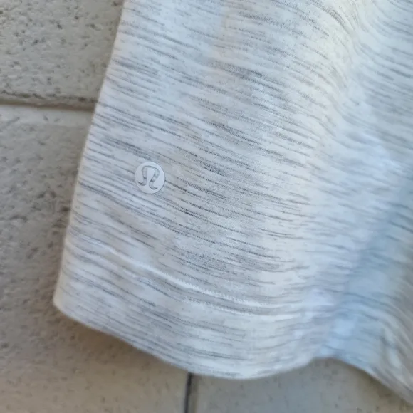 Lululemon | Hello Sunday Short Heathered Space Dyed Mod White Size 6