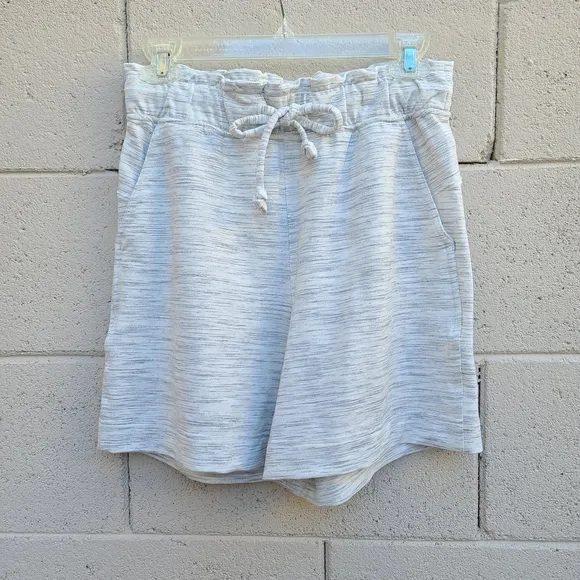Lululemon | Hello Sunday Short Heathered Space Dyed Mod White Size 6