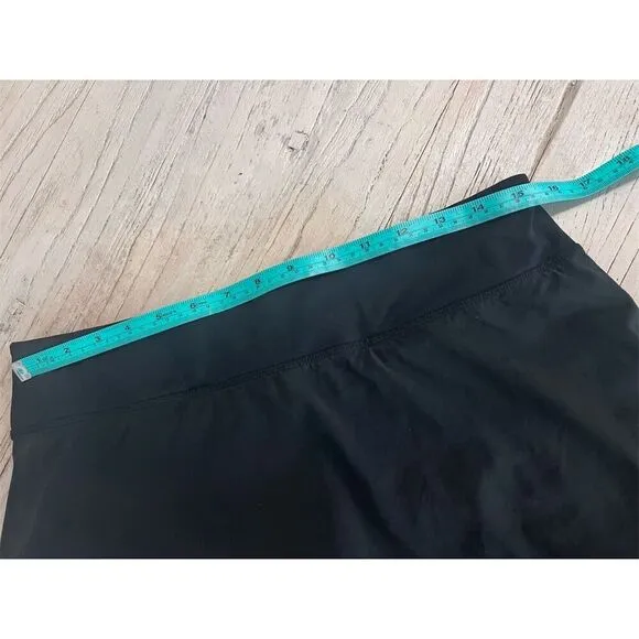 Lululemon Women's Pleated Skirt Size 8 Black Short with Built-in Shorts