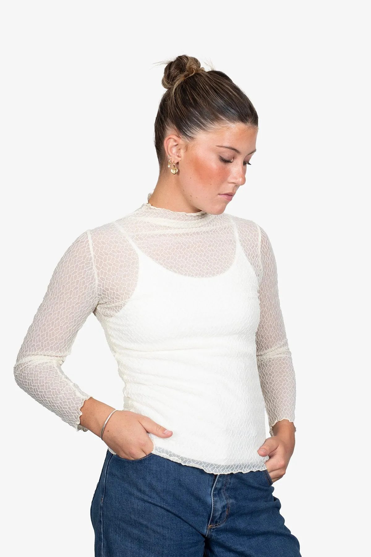 Lux Layer - Honeycomb Ivory