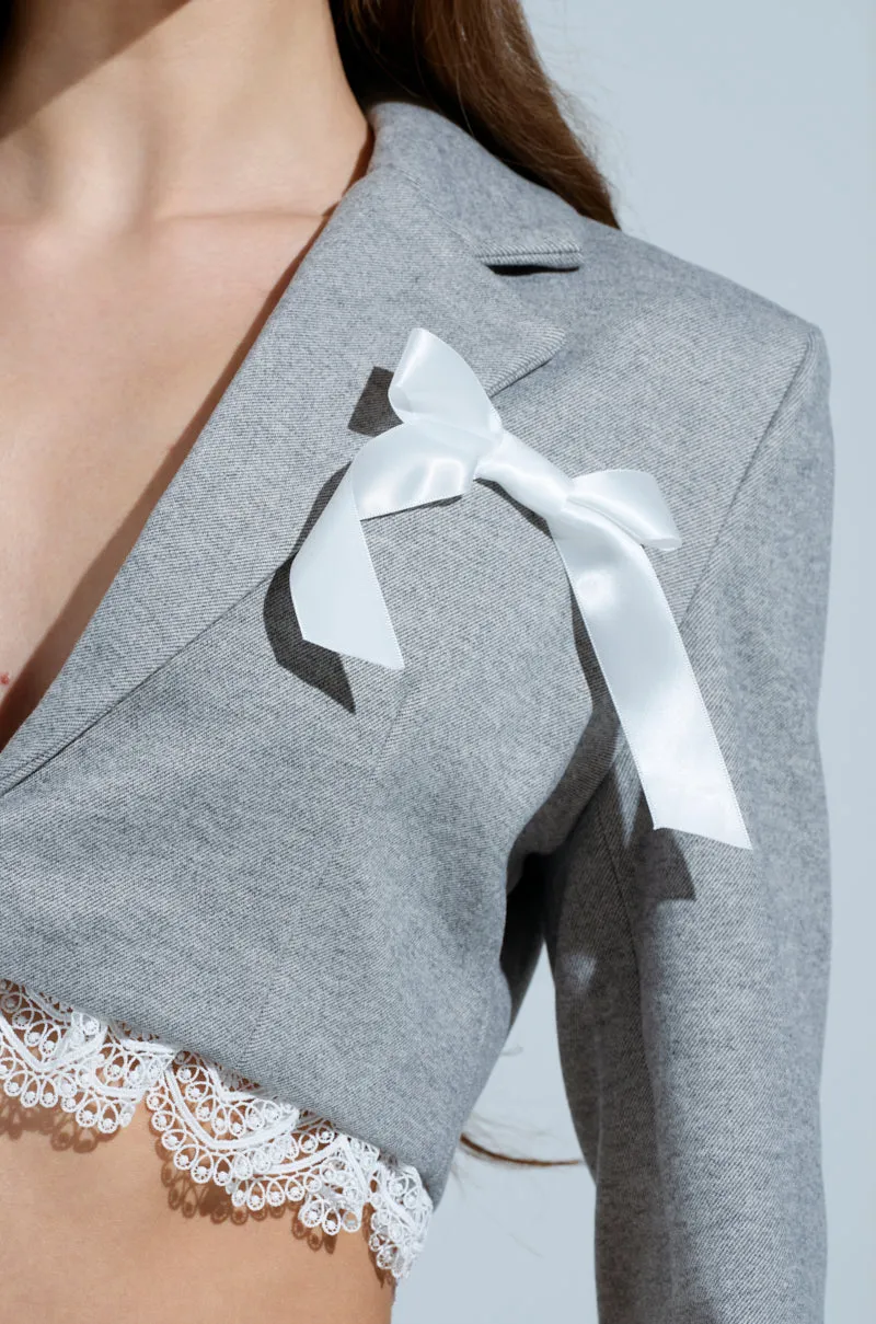 MARLEY LACE TRIM BLAZER