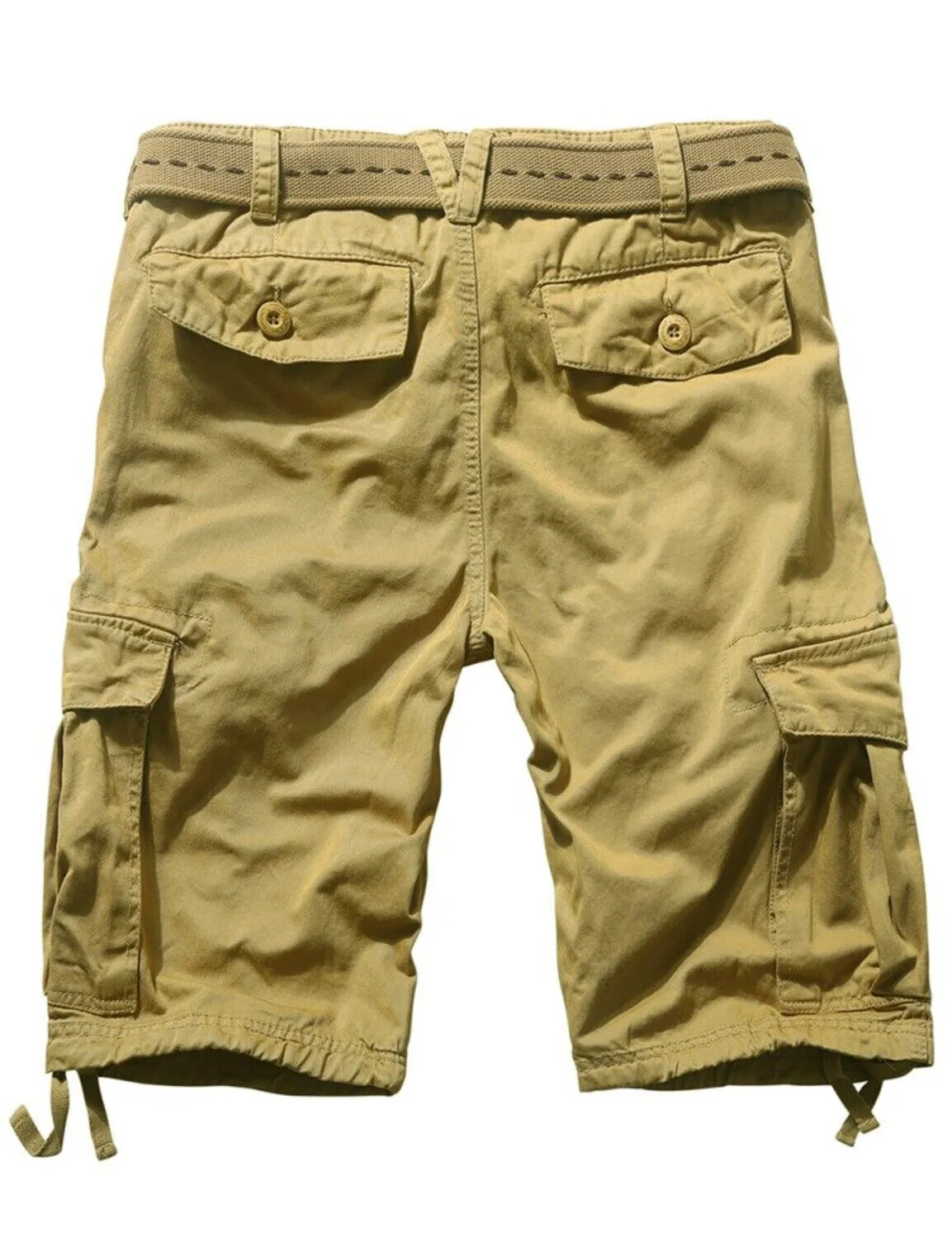 Match Mens Twill Cargo Shorts