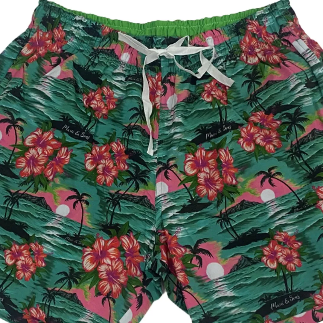 MAUI AND SONS SWIM SHORTS CORAL