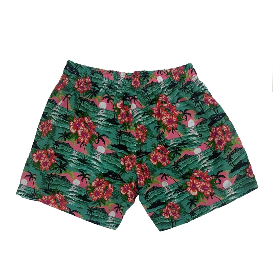 MAUI AND SONS SWIM SHORTS CORAL