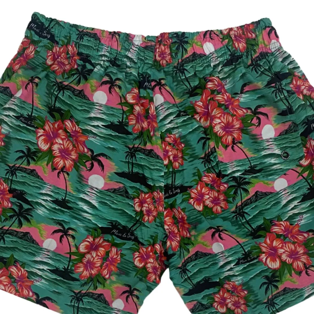 MAUI AND SONS SWIM SHORTS CORAL