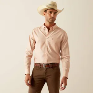 Men's Ariat Wrinkle Free Solid Fitted Shirt - 10054660