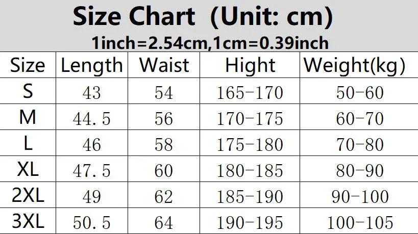 Mens Breathable Athletic Shorts