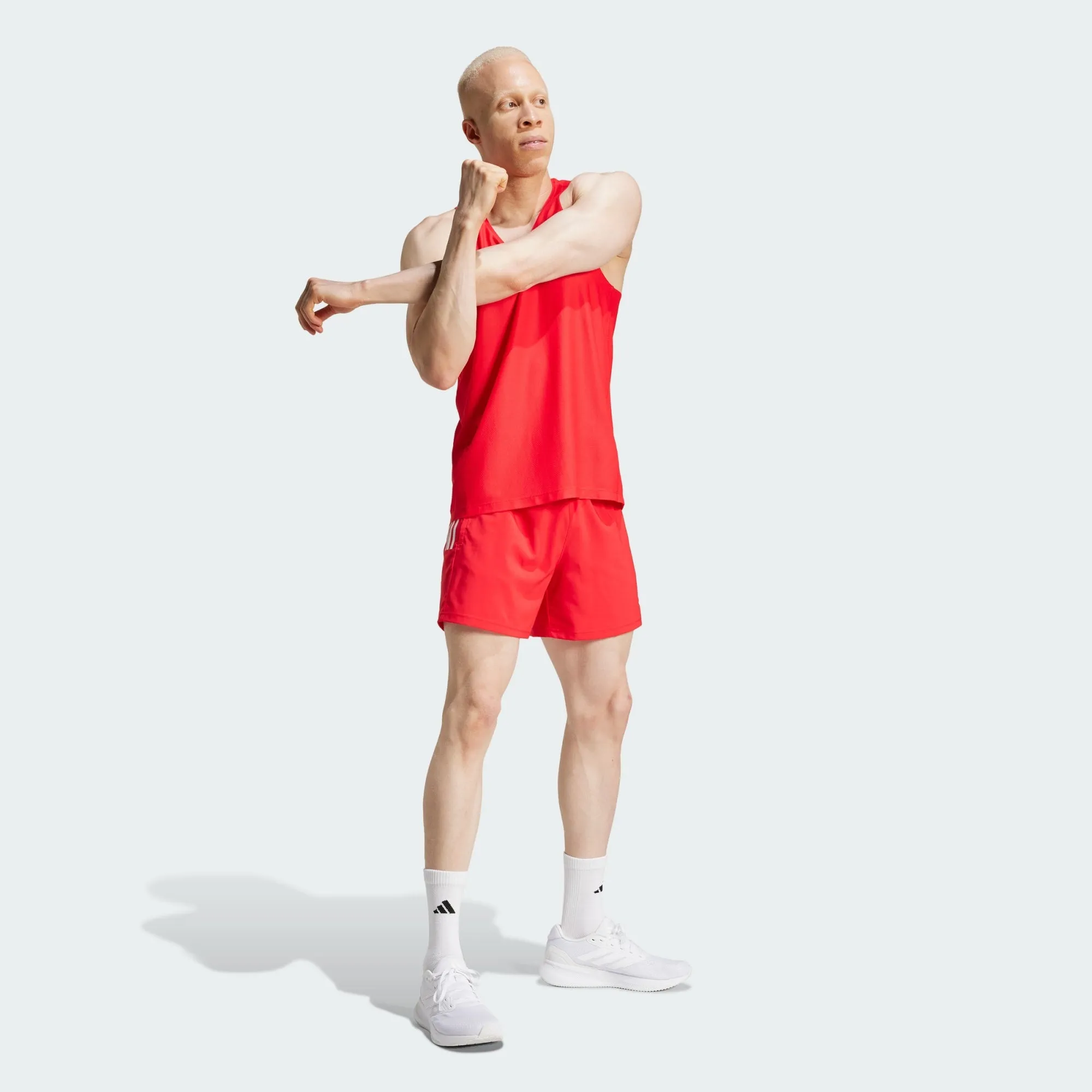 Men's OTR Base 5" Short (Pure Ruby)