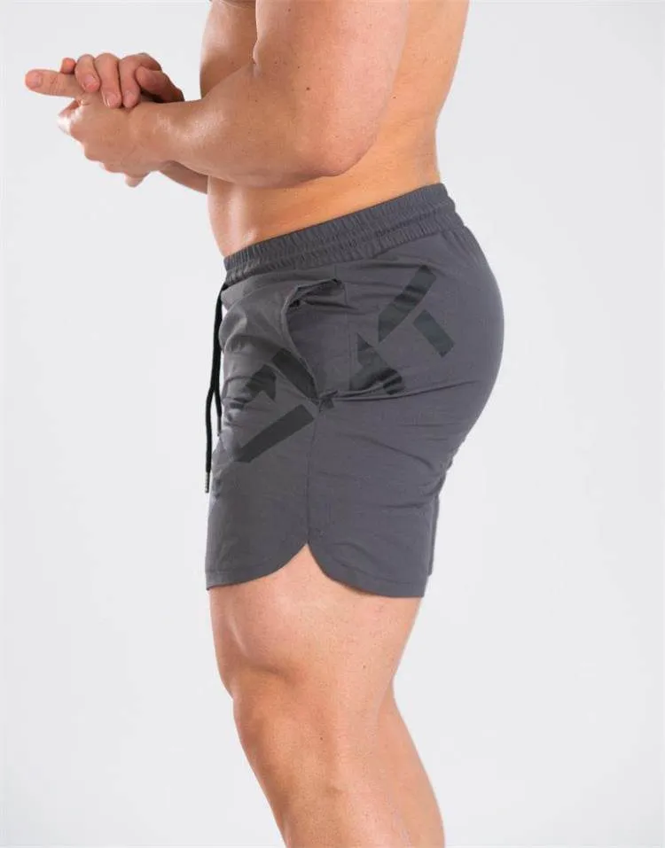 Men's Quick-Dry Running Shorts - Elastic & Breathable