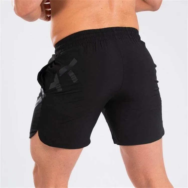 Men's Quick-Dry Running Shorts - Elastic & Breathable