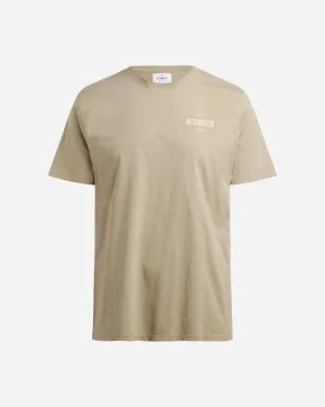 Mens Small Logo Tee - Sand