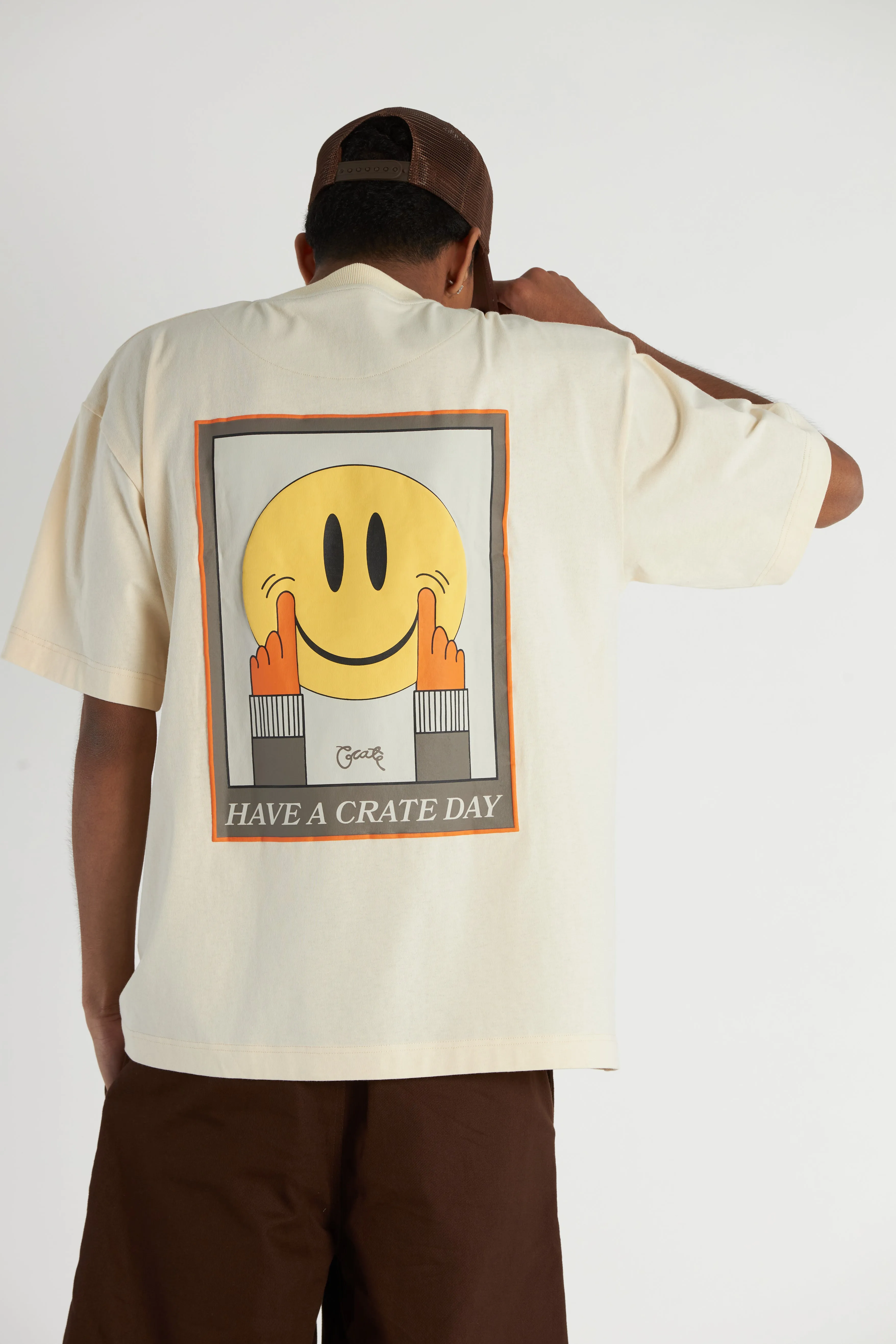 Men's Smile Have a Crate Day Box Fit T-Shirt