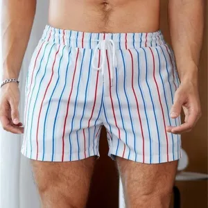 Men's Striped Shorts - Basic & Digital Printed