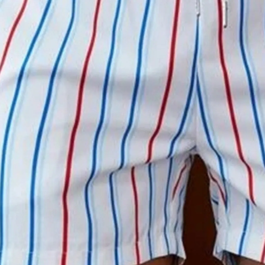 Men's Striped Shorts - Basic & Digital Printed