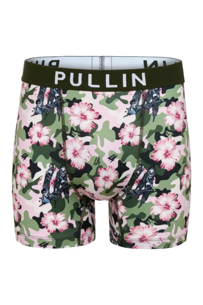 Men's trunk FASHION 2 LOSANGELs / Hibiscus & Day of the dead