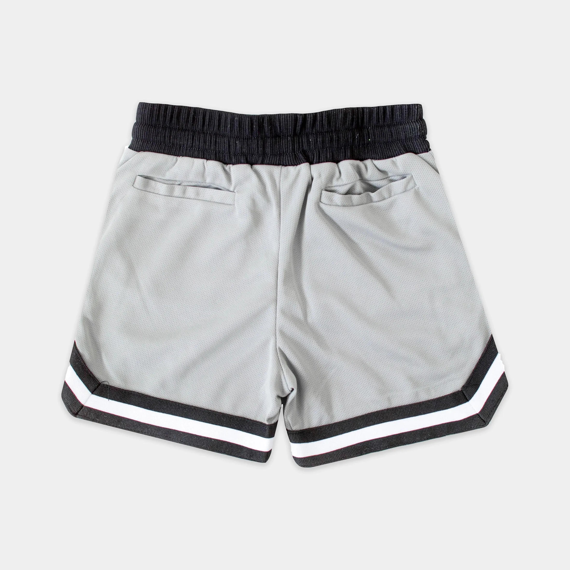 MESH BALLER SHORTS - GREY