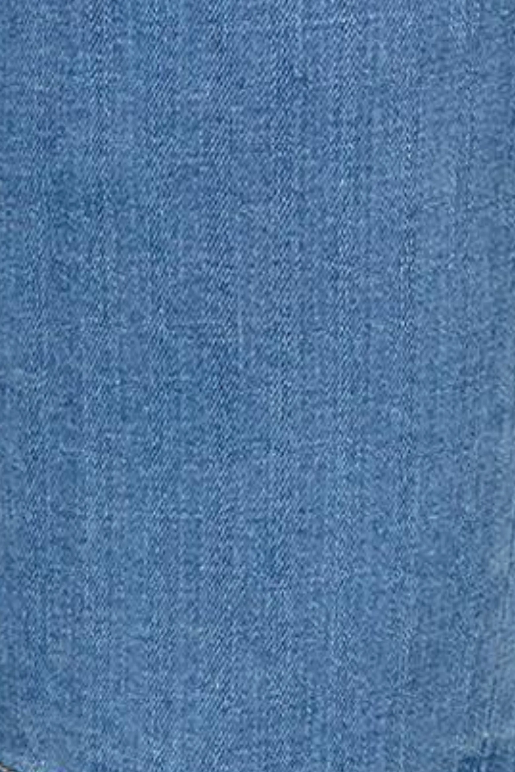Mid Blue Denim Shorts