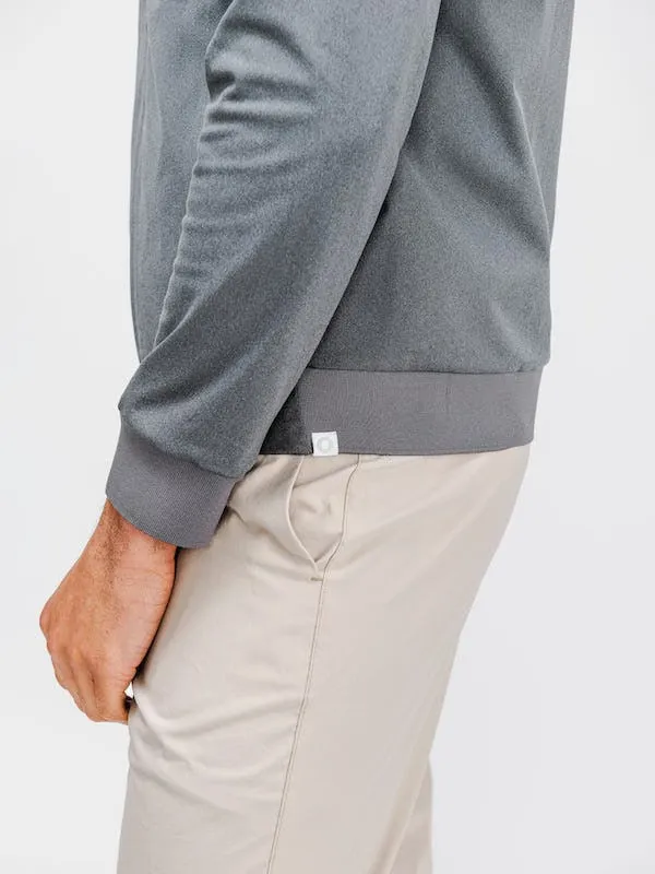 MINISTRY OF SUPPLY KINETIC BOMBER JACKET IN SLATE GREY