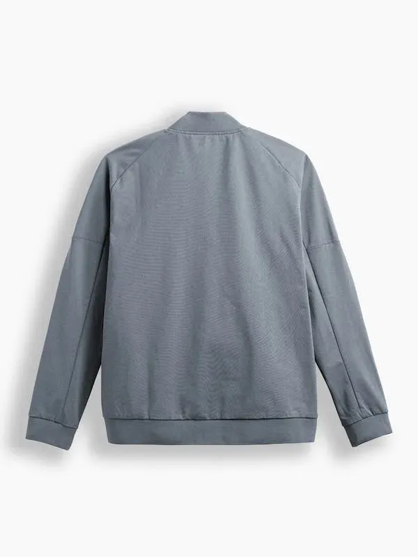MINISTRY OF SUPPLY KINETIC BOMBER JACKET IN SLATE GREY