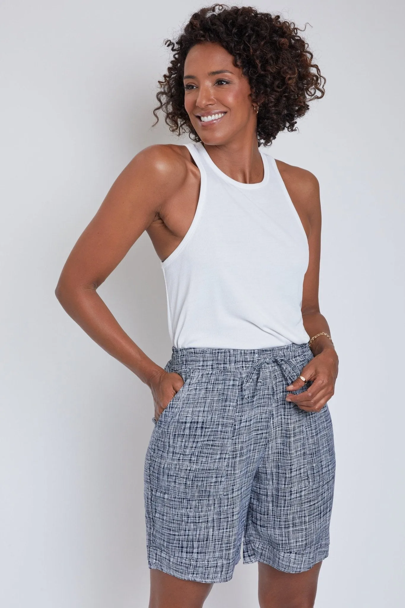 Missy Double Cuff Shorts With Pork Chop Pockets , Pack Of 6