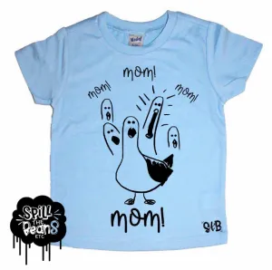 MOM! MOM! MOM! Seagull Kids Tee