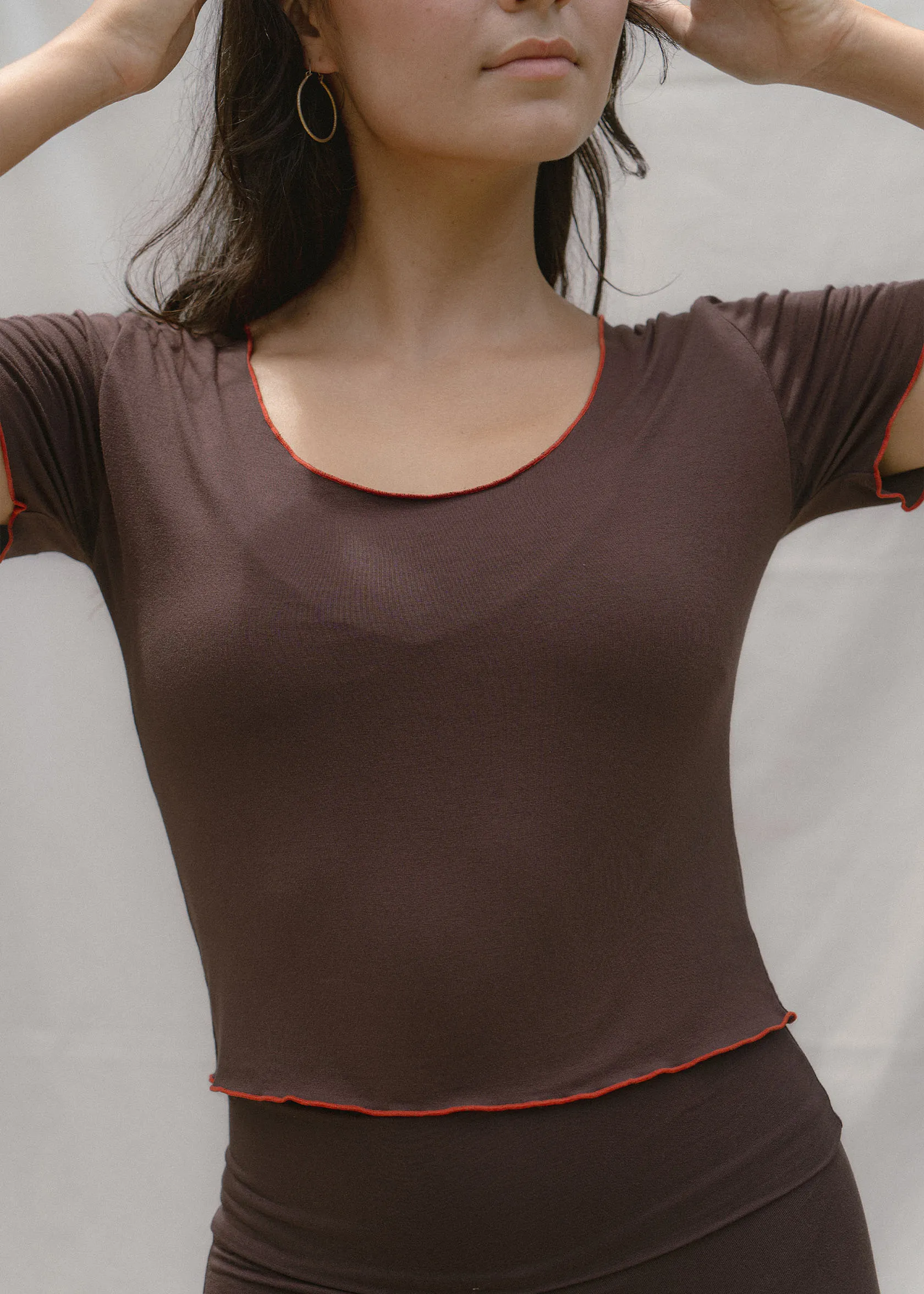 Moon Tee Carob